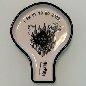⚡️ Rae Dunn x Harry Potter Marauders Map ‘I Am Up to No Good’ Spoon Rest